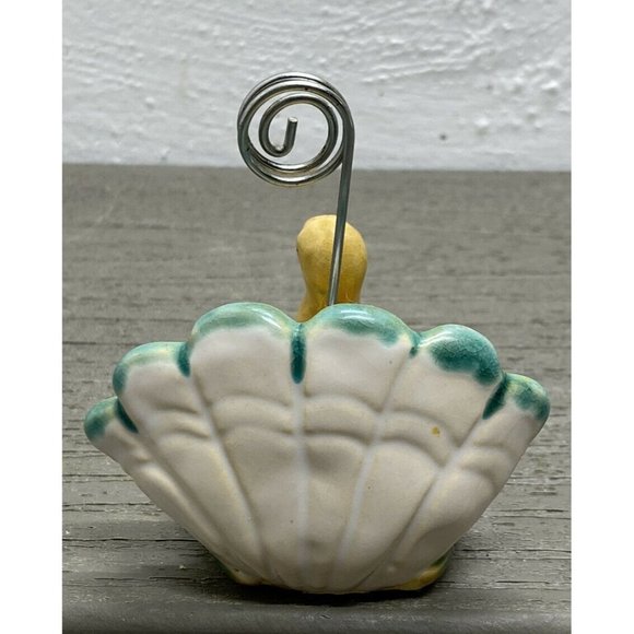 Autumn Accents Thanksgiving -  2004 Ceramic Turkey Place Card Holder ~ 718-7966 - Picture 3 of 8